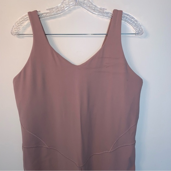 Lululemon Align Bodysuit 25" Dusty Clay w1dsls size 20 - Picture 8 of 13